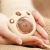 Cat Paw Rechargeable Hand Warmer; Portable Cute Student Fast Heating; Cartoon Mini Paw Handy Warming Device For Winter Cold Snow Weather