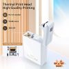 Label Maker Machine with Tape; D110 Portable Bluetooth Label Printer for Storage; Shipping; Barcode; Mailing; Office; Home; Organizing; Sticker Maker