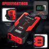 Car Jump Starter Booster with LED Flashlight for Outdoor Emergency