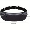 Ultra-Light Running Waist Pack – Breathable Nylon Belt Bag with Lock Closure & Reflective Strips for Safety (Unisex, 6 Colors)